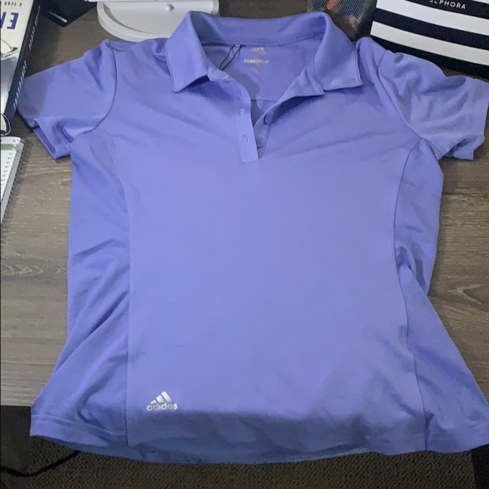 Adidas golf or tennis collared top